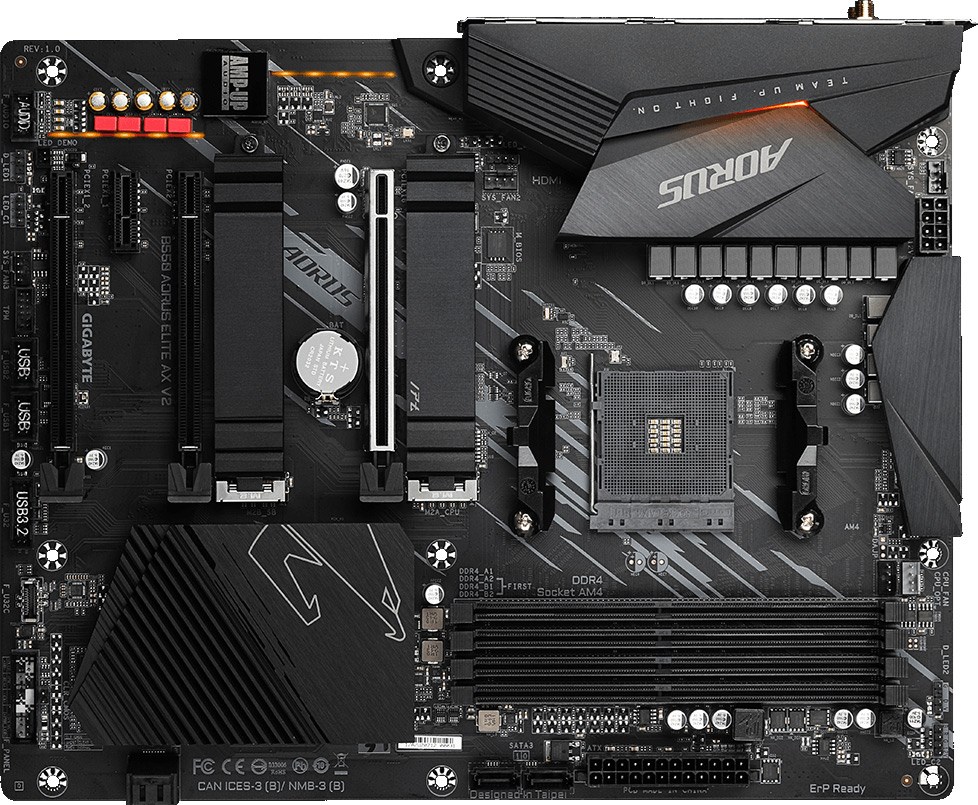 Gigabyte B550 AORUS ELITE AX V2 AMD Motherboard